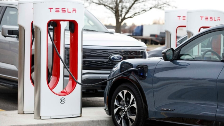 Ford EV drivers are given free Tesla Supercharger adapters