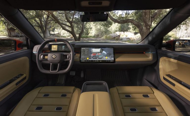 Rivian shows off the tough R3X and R3 as its first electric SUVs