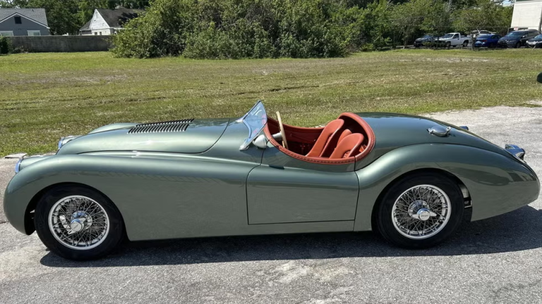 The Alloy-Bodied 1953 Jaguar XK120 In Bring A Trailer Is Better Than The Original