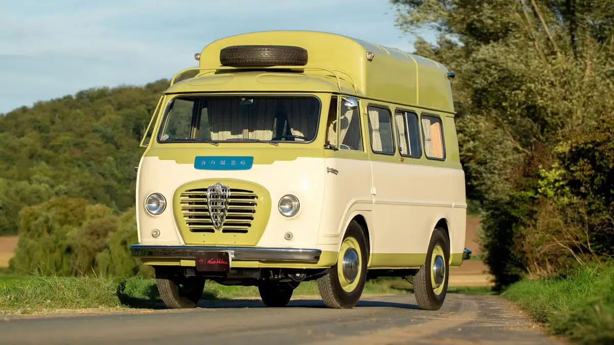 The 1955 Alfa Romeo Camper Van Is Today’s Featured Listing On Bring A Trailer