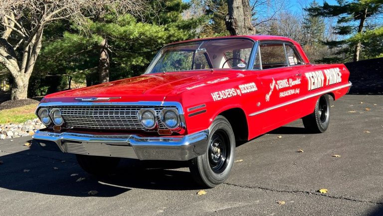 The 1963 Chevrolet Impala Z11 Lightweight is today’s Bring a Trailer Auction item