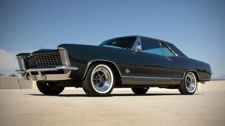 The 1965 Buick Riviera, A Former Auto-Show Model, Is On Bring A Trailer