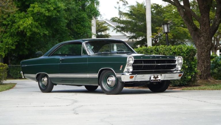 The Bring a Trailer choice today is a 1967 Ford Fairlane 500 that used to be a drag racer