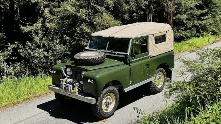 Authentically Vintage 1970 Land Rover Series II Featured On Bring A Trailer