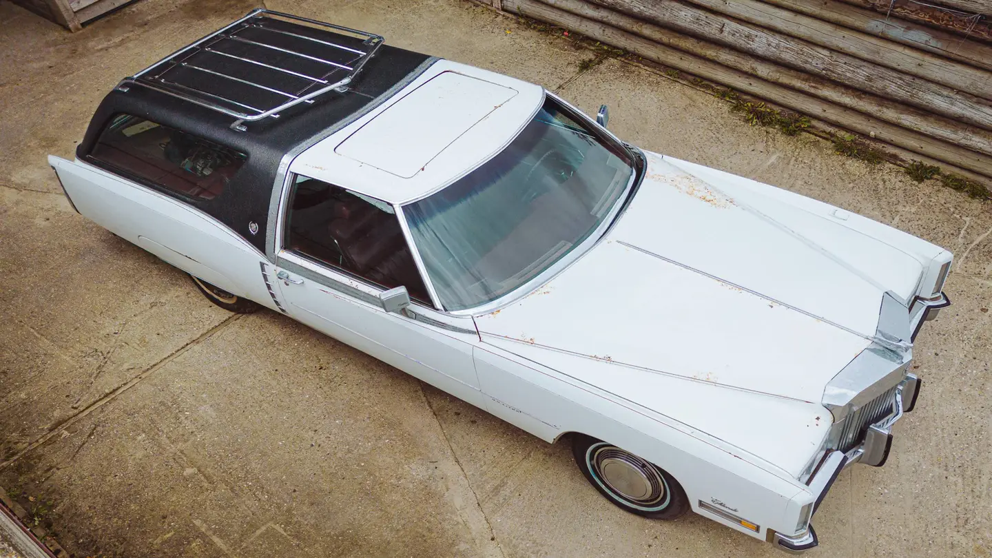 The 1972 Cadillac Eldorado built with a coach built has a story