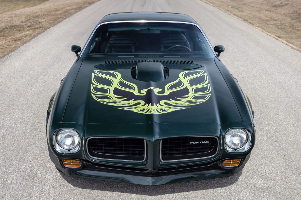 This 1973 Pontiac Firebird Trans Am 455 is today's "Bring a Trailer" choice