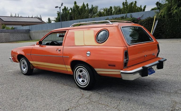 A 1978 Ford Pinto Cruising Wagon wins the Bring a Trailer Auction