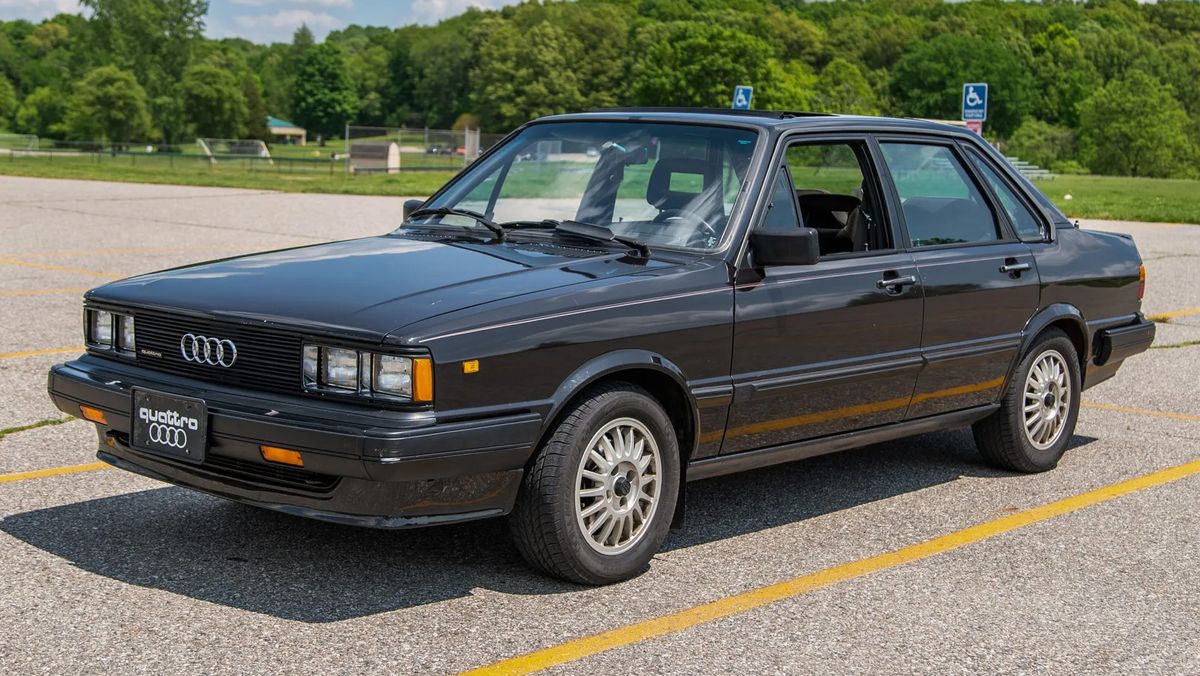 Our pick for the day is the 1984 Audi 4000S Quattro, Bring a pushcart