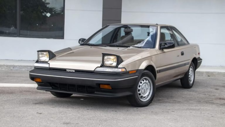 Today, The 1989 Toyota Corolla Coupe Is The One To Bring A Trailer