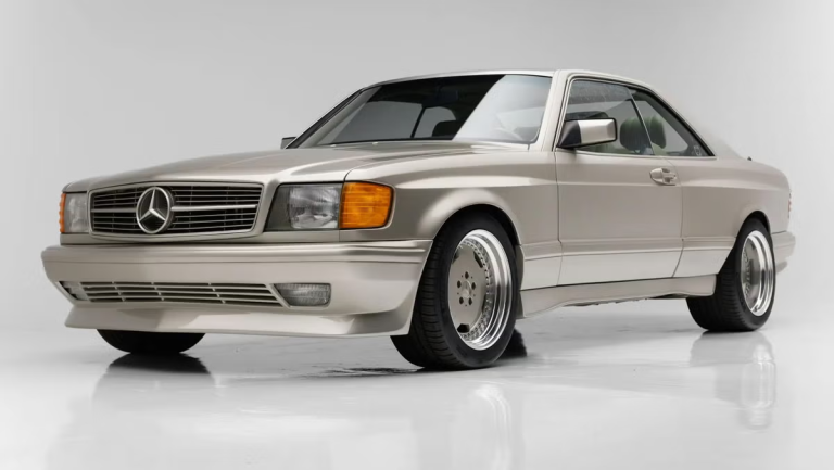 1990 Mercedes-Benz 560SEC With A Widebody And 6.2-Liter AMG V-8 Discovered On Bring A Trailer