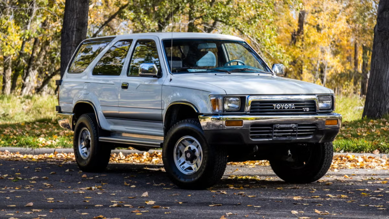 A One-Of-A-Kind Second-Generation Toyota 4Runner With Two Doors Was Found On Bring A Trailer