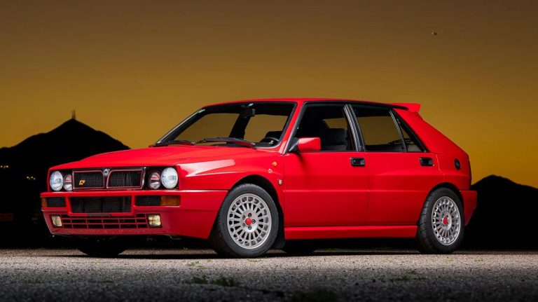 Ralph Gilles’ Lancia Delta Integrale is being sold at auction by Bring a Trailer