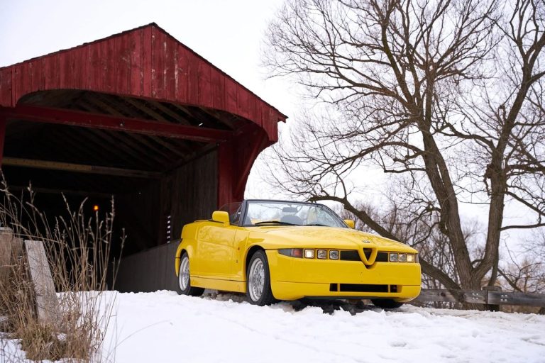 Today’s Bring a Trailer Auction vehicle is this strange 1993 Alfa Romeo RZ