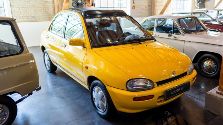 Mazda once made 1,000 cars with cute wheel covers resembling Haribo gummy bears