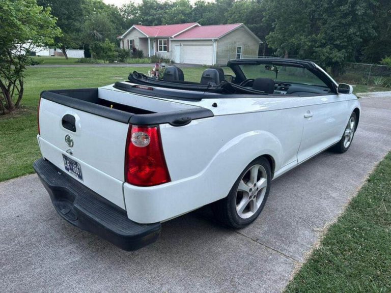 This odd pickup is a Toyota Solara-Ford Explorer Sport Trac hybrid