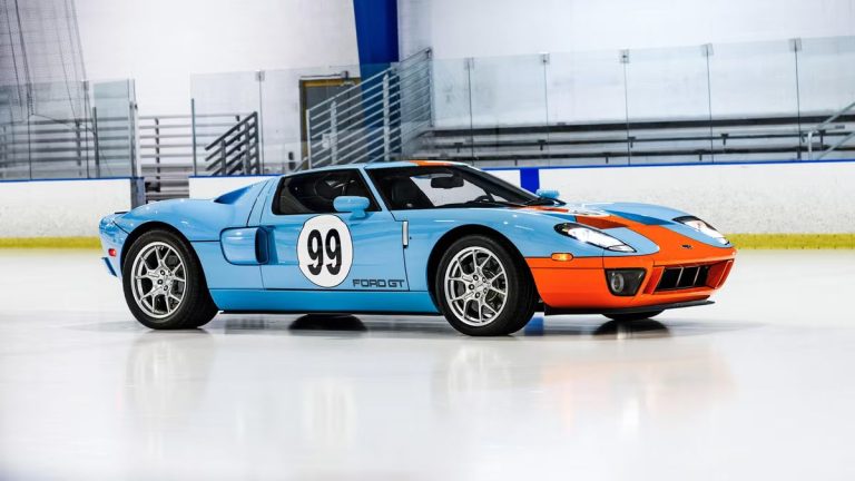 Bring A Trailer Is Currently Hosting An Auction For Wayne Gretzky’s 2006 Ford GT