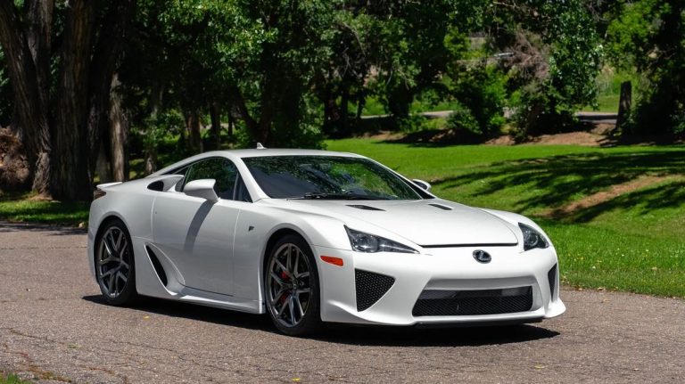 Today, the 2012 Lexus LFA is the Bring a Trailer Auction Pick