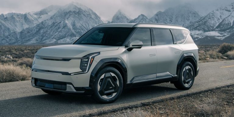 The Kia EV9 Electric Three-Row SUV will cost a little more than $56,000 when it comes out in 2024