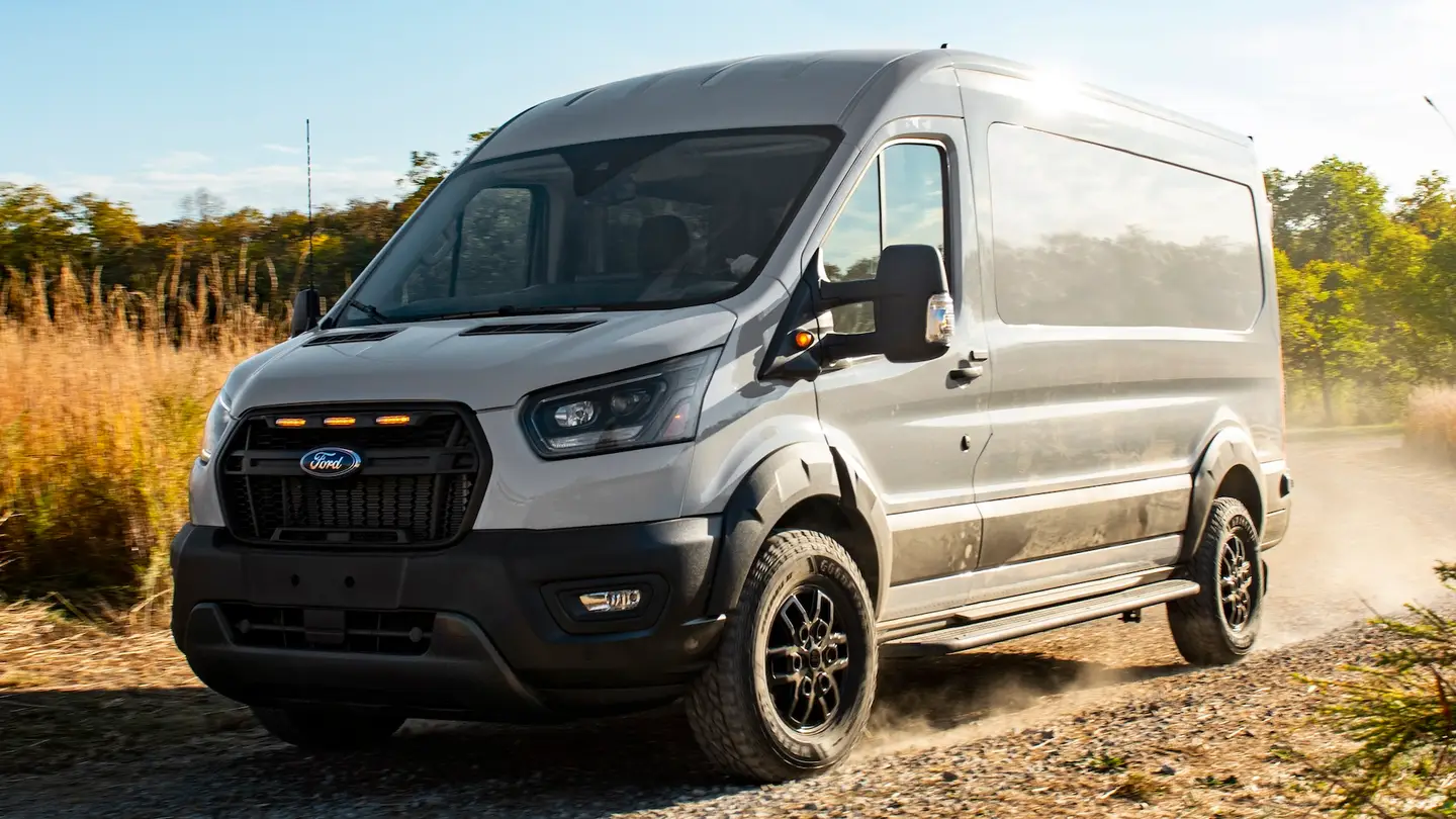 As part of Ford's Transit Trail Tire Rub recall, only smaller tires need to be replaced