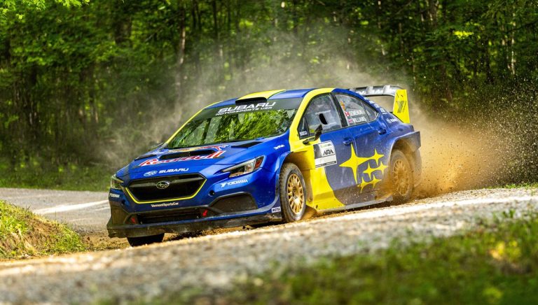 The American Rally Association’s Subaru WRX 2023 fits