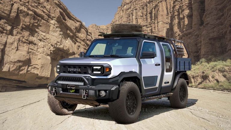 What is the Toyota IMV 0 Concept? It’s an electric pickup truck that can be customized