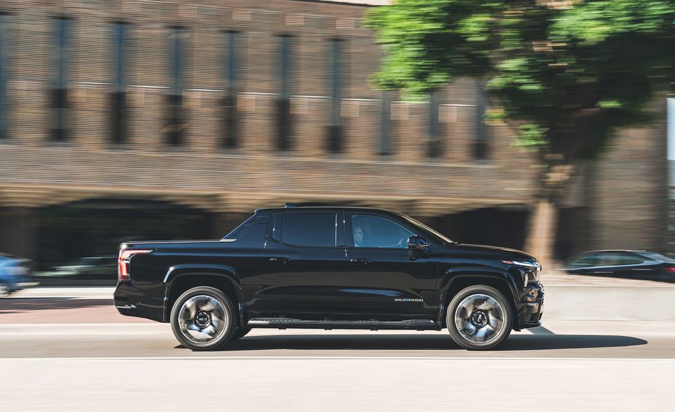 We rated the 2024 Chevy Silverado EV first for range and second for charging speed