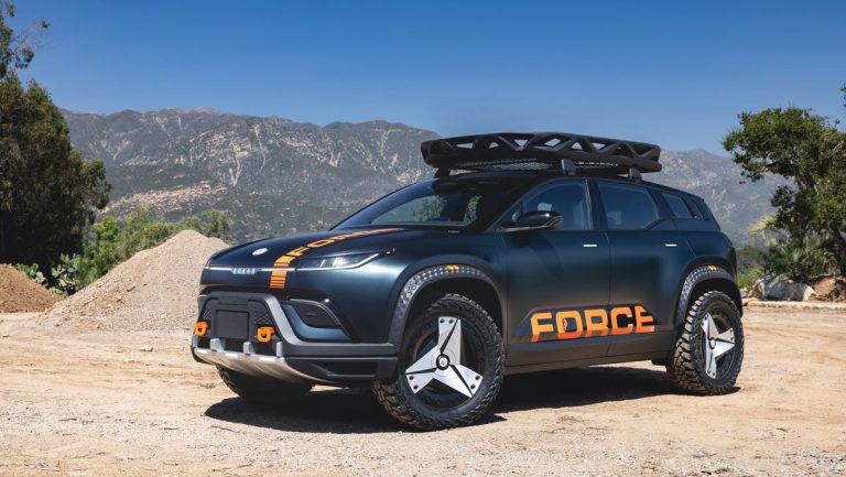 Fisker Demonstrates Off-Road Ocean EV Before Deliveries