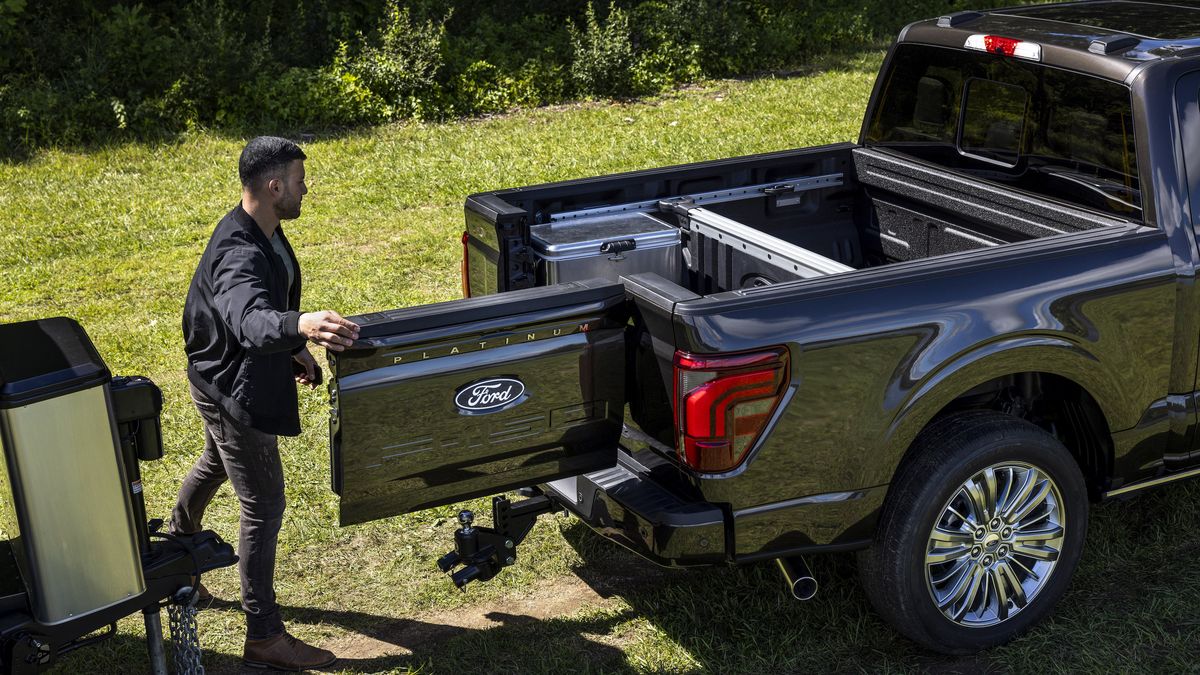 The highest load that the 2024 Ford F150 can carry is less than it