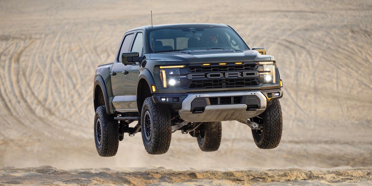 The Ford F150 Raptor for 2024 has a new look and new springs