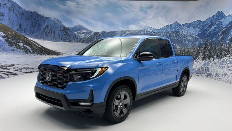 In 2024, the Honda Ridgeline will come in a rough TrailSport trim