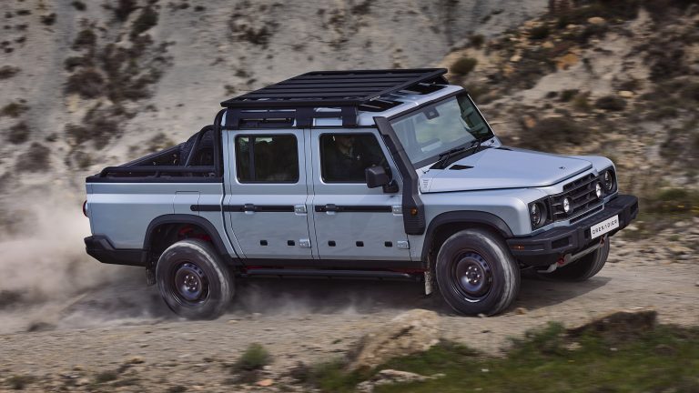 European-styled pickup truck Ineos Grenadier Quartermaster