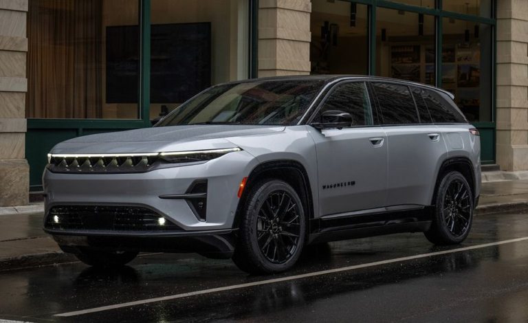 With 600 hp and a range of 300 miles, the 2024 Jeep Wagoneer S goes high