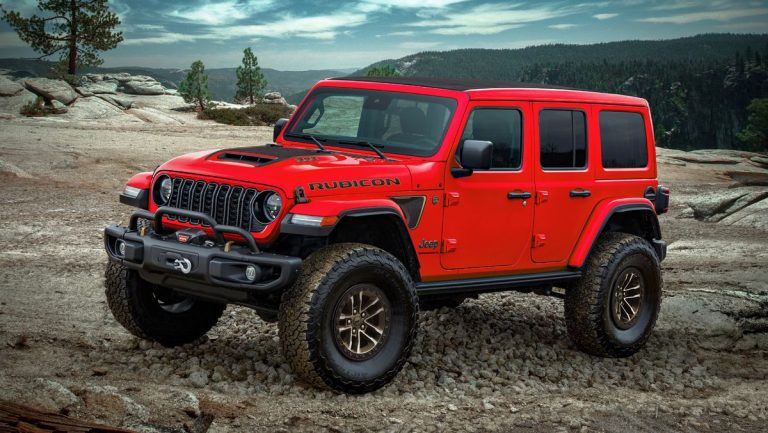 The Jeep Wrangler V-8 showed off a final version that cost $101,890, dropping the mic