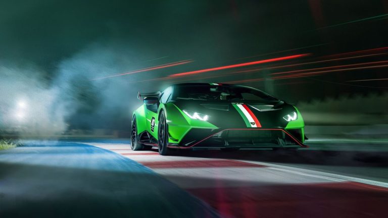 Ten years of the Huracán have been marked by the 2024 Lamborghini Huracán STO SC 10° Anniversario