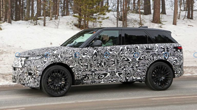 Before it came out on May 31, the 2024 Range Rover Sport SV was shown having fun