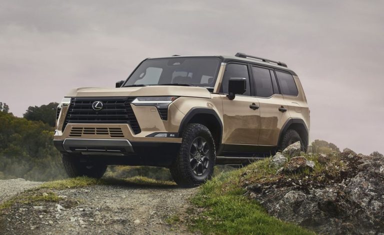 The third-row seats are taken out of the 2024 Lexus GX Overtrail to make it more capable off-road