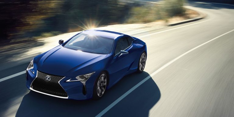 A new screen has been added to the inside of the 2024 Lexus LC