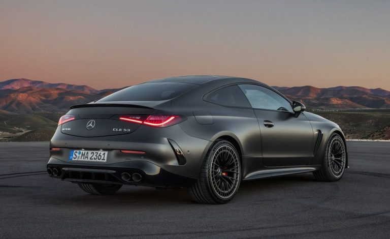 With a six-cylinder engine, the Mercedes-AMG CLE53 Coupe will be released for the first time in 2024