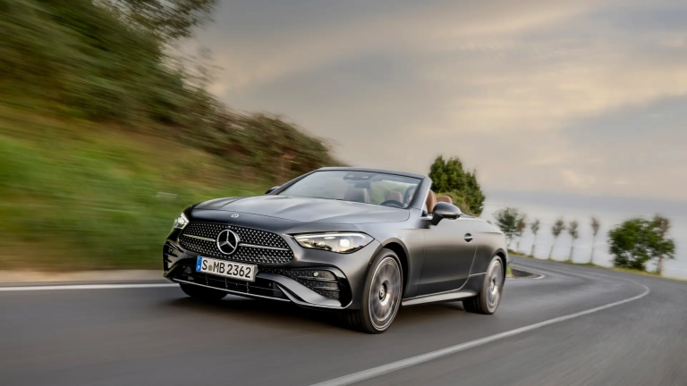 The 2024 Mercedes CLE Cabriolet keeps the convertible for $65,500