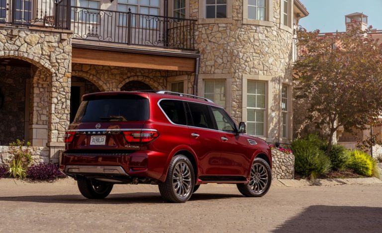 The starting price of the 2024 Nissan Armada goes up by $4750 to $57,345