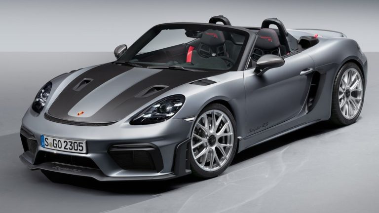 The Porsche 718 Spyder RS will have 493 beautiful open-air horsepower in 2024