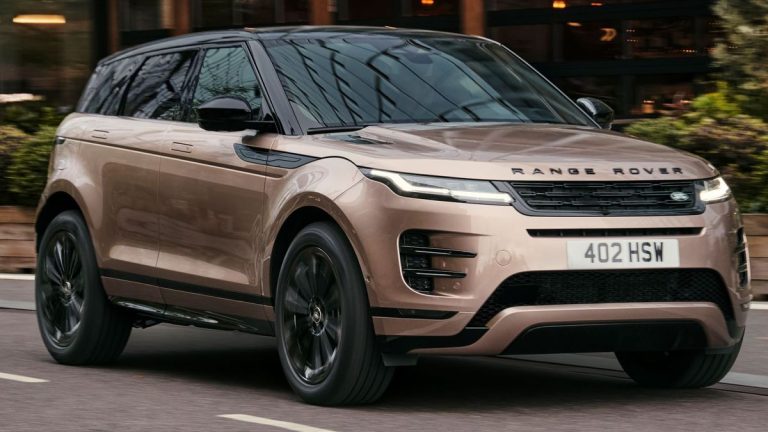 The 2024 Evoque costs $4900 more. Curved touch screens