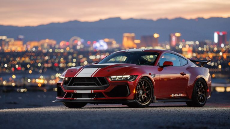 The 830-HP 2024 Shelby Super Snake Mustang was shown off