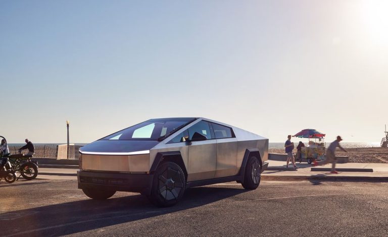 At 75 miles per hour, the closed trunk on the Tesla Cybertruck adds 25 miles to the range