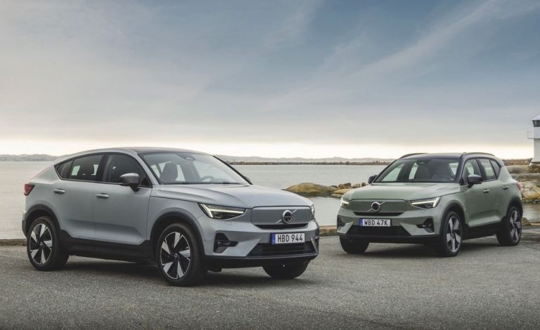 Front-wheel drive will no longer be an option for the Volvo XC40 and XC60 SUVs after 2024