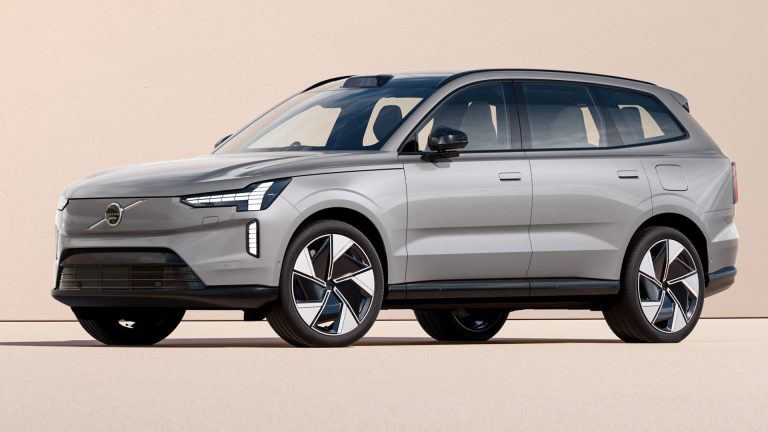 Volvo has said that the electric EX90 will be positioned below the smaller SUV EX30