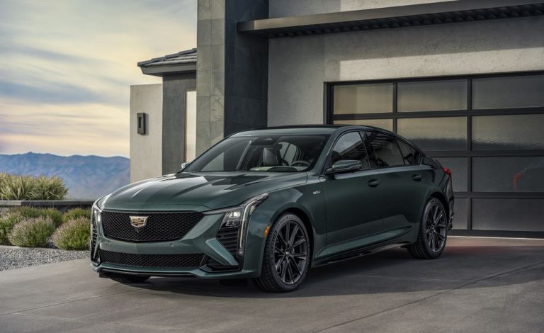 In 2025, the Cadillac CT5-V Blackwing will have the same 668-HP V-8 engine and a stubborn face