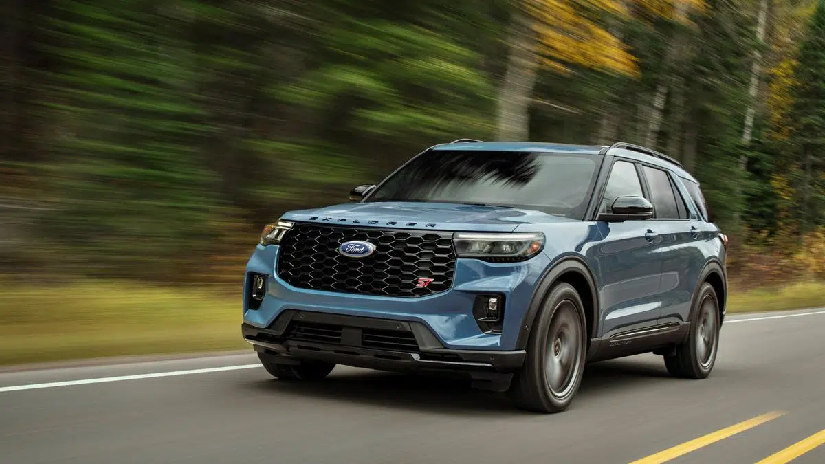 The 2025 Ford Explorer ST's base price goes up by $ 5,100 to $56,800 