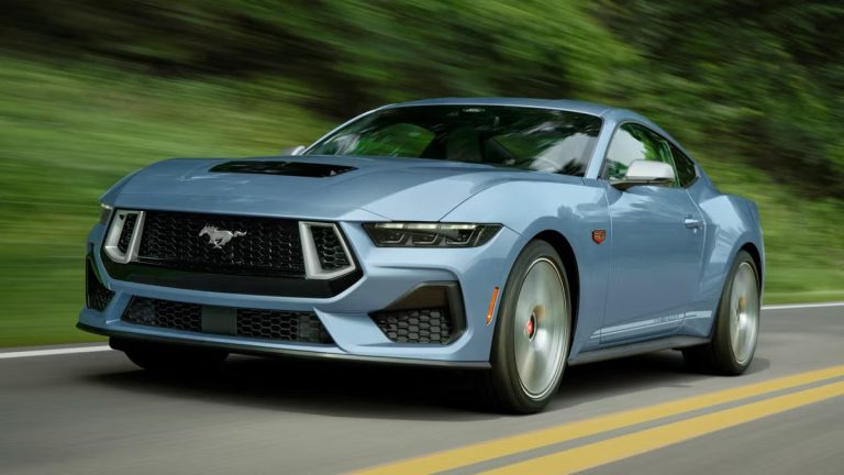 For the 60th anniversary of the Ford Mustang in 2025, Brittany Blue paint is coming back