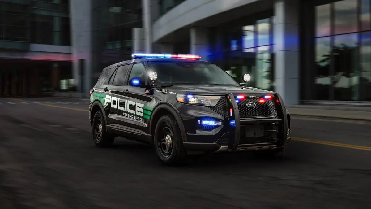 The 2025 Ford Police Interceptor will keep its hybrid powertrain
